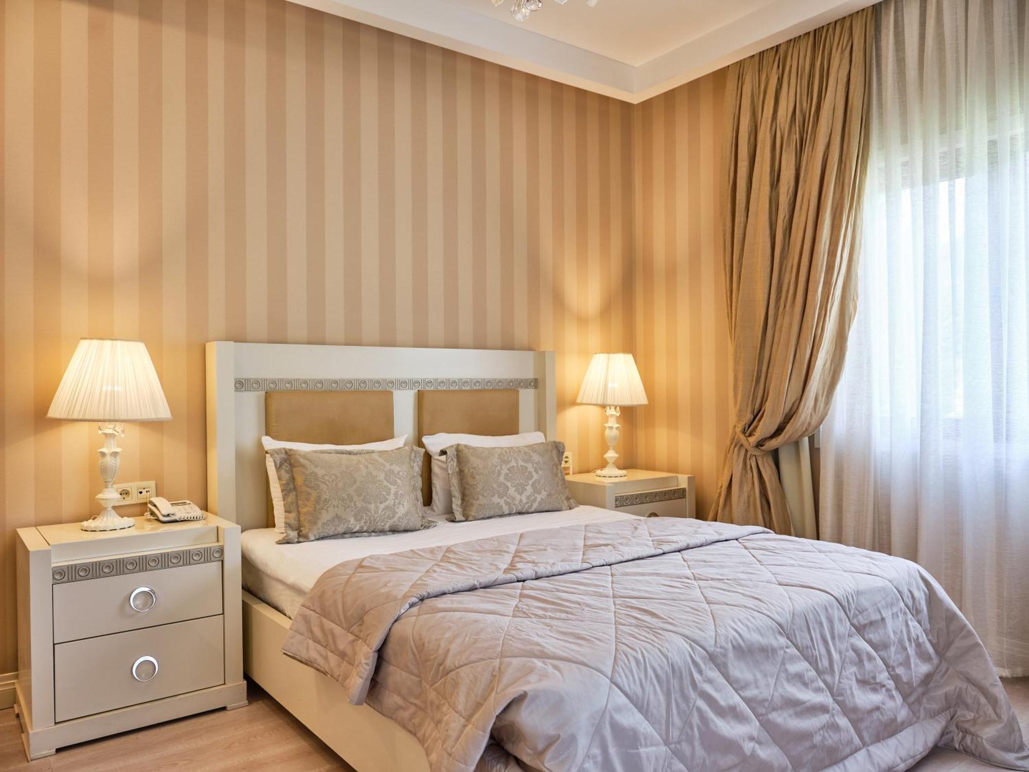 גאלבה Qafqaz Riverside Hotel מראה חיצוני תמונה A bedroom